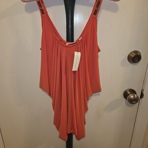 New York & Company Draped Tank Top Medium NWT